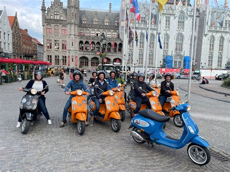 vespa tour brugge|Bruges